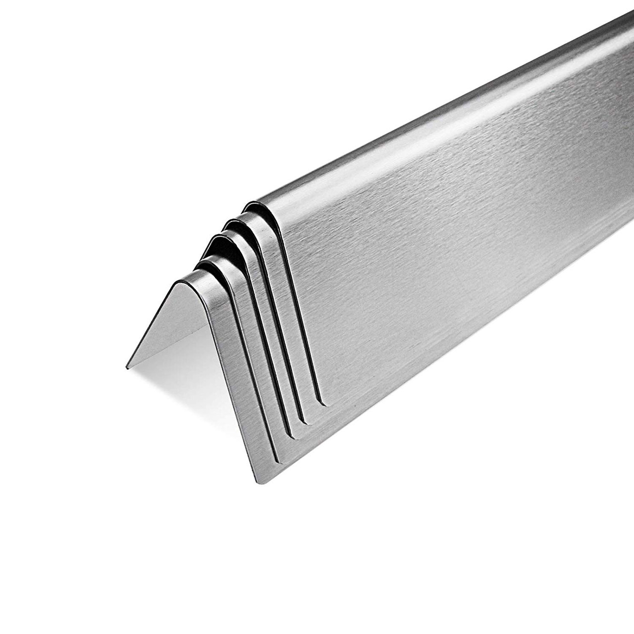 GasSaf 15.3 inch Flavorizer Bars 304 Stainless Steel Replacement for Weber Spirit 200 and E210 Series Gas Grills L15.3 x W3.5x T2.5 inch 3 packs
