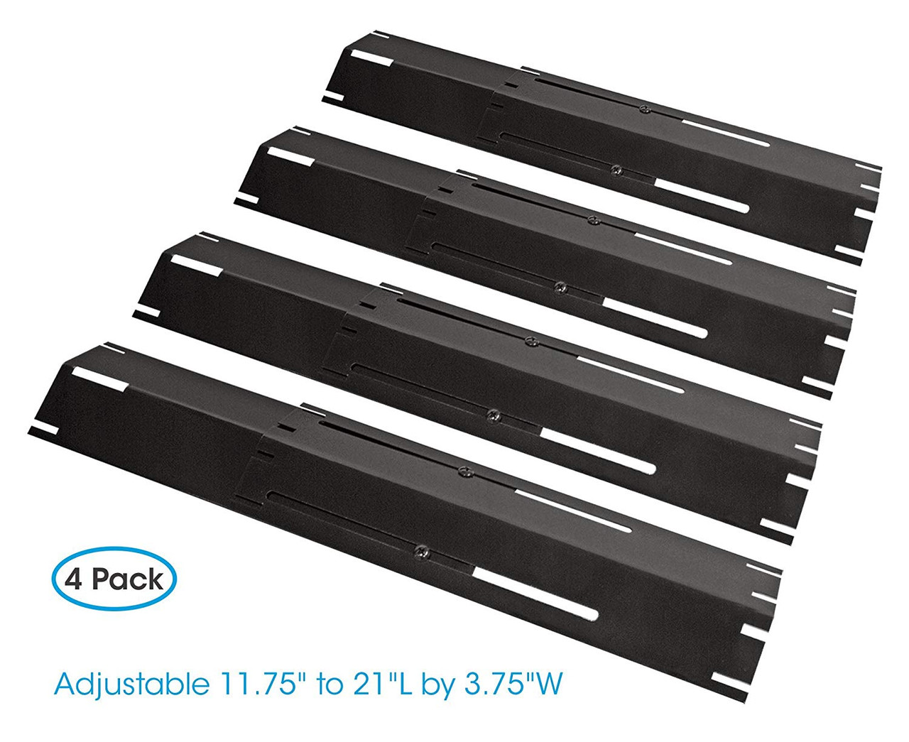 Black Porcelain Steel Heat Plate Replacement 14.5” Details about   BBQ Mart Gas Grill 4 Pk 