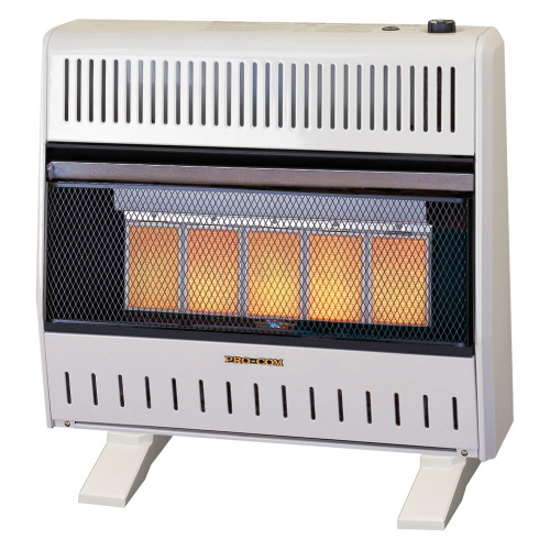 ProCom Heating Dual Fuel Ventless Infrared Gas Space Heater With Blower ...