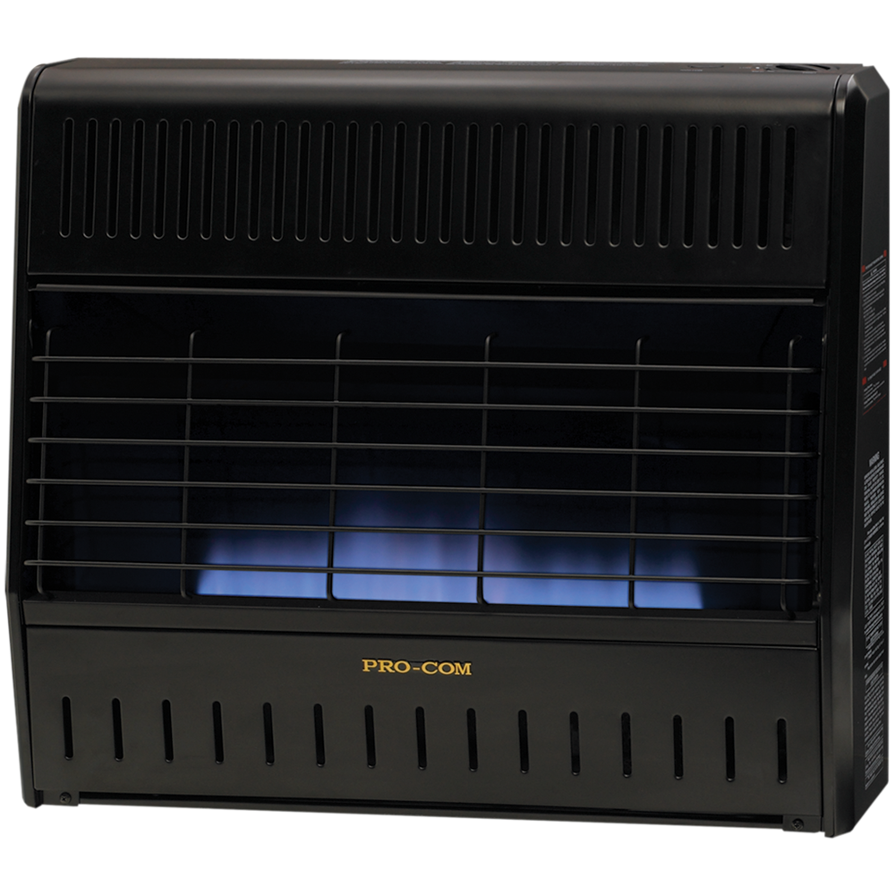 ProCom Reconditioned Dual Fuel Ventless Garage Heater - 30,000 BTU ...