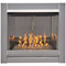 DF450SS-G Stainless Steel Outdoor Gas Fireplace Insert With Curtain