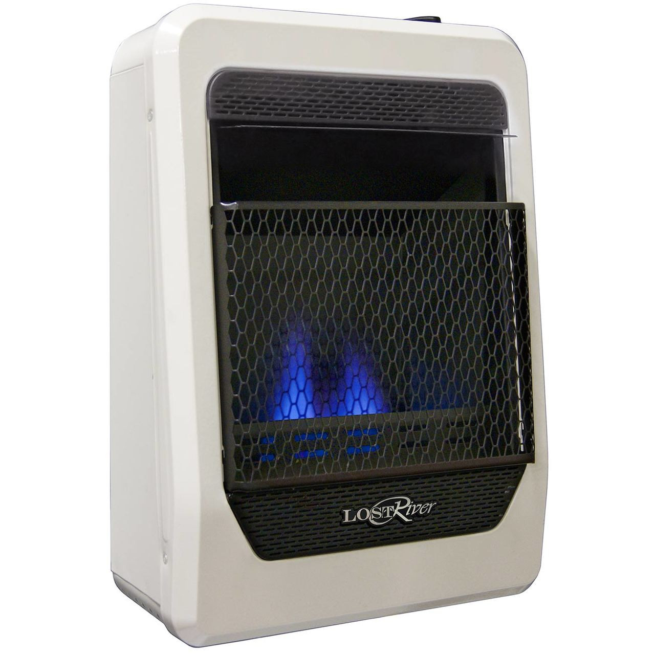 Lost River Liquid Propane Gas Ventless Blue Flame Gas Space Heater ...