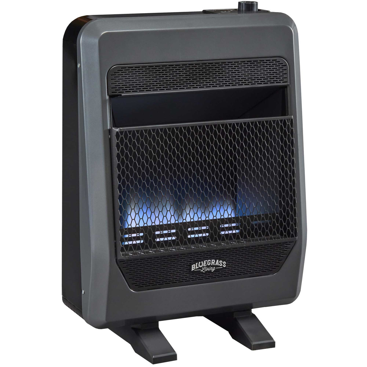 Natural gas shop space heaters