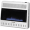 ProCom Heating Ventless Natural Gas Blue Flame Space Heater - 30,000 BTU, Manual Control