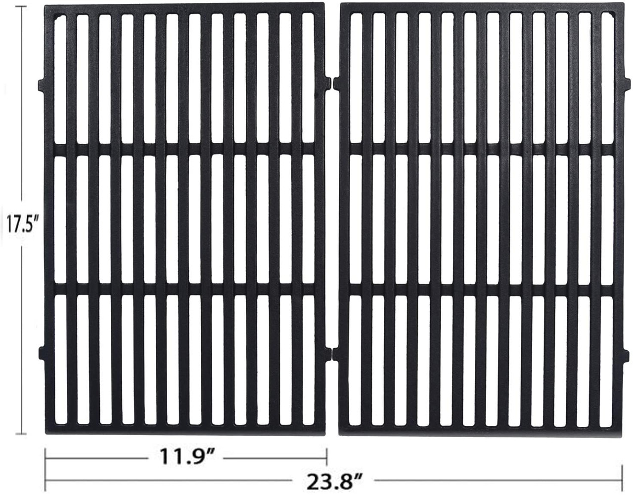 Hisencn Cast Iron Grill Cooking Grid Grate Replacement Parts for Weber Spirit 