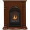 Bluegrass Living Vent Free Natural Gas Fireplace System - 10,000 BTU, T-Stat Control, Cherry Finish.