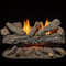 High End Ember Burner chassis has a large glowing ember bed appearance and gives a more lifelike look