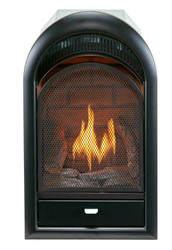 Bluegrass Living Vent Free Natural Gas Fireplace Insert - 10,000 BTU, T-Stat Control, Zero Clearance Design.