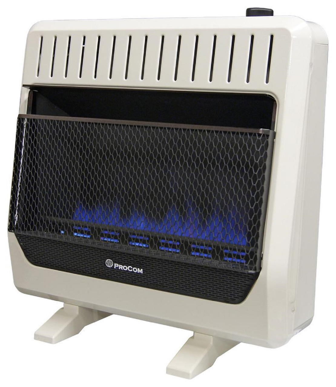 ProCom Ventless Dual Fuel Heater 30,000 BTU, T-Stat Control - Model ...