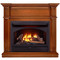 ProCom Dual Fuel Vent Free Gas Fireplace System - 26,000 BTU, T-Stat Control.