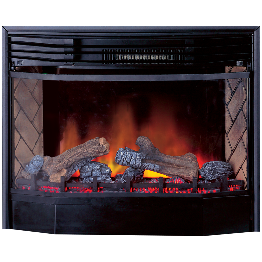 Full Size Electric Fireplace Insert With Remote Control Model