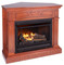 Bluegrass Living Vent Free Fireplace System, Heritage Cherry