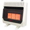 HearthSense Reconditioned Dual Fuel Ventless Infrared Plaque Heater with Base and Blower - 30,000 BTU, T-Stat Control.