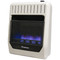 ProCom Heating Natural Gas Vent Free Blue Flame Gas Space Heater - 20,000 BTU, T-Stat Control