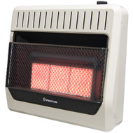 ProCom Heating Natural Gas Vent Free Infrared Gas Space Heater - 30,000 BTU, T-Stat Control.