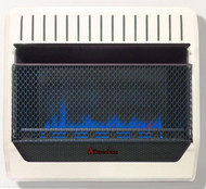 HearthSense BF30T-BB-R Dual Fuel store 30000 BTU Ventless Heater