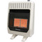 ProCom Dual Fuel Ventless Infrared Plaque Heater With Blower and Base Feet - 20,000 BTU, T-Stat Control.
