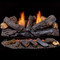 Duluth Forge Reconditioned Ventless Natural Gas Log Set - 30 in. Stacked Red Oak - 33,000 BTU - Manual Control (210074)