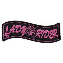 Forever And Always Carries Lady Rider Scroll 3 x 1 Patches