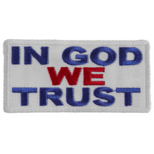 Forever And Always Carries In God We Trust 3 x 1 Patches