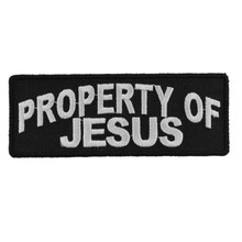 Forever And Always Carries Property of Jesus 4 x 1.5 Patches