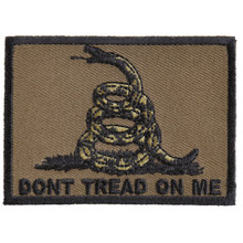 Forever And Always Carries Don't Tread On Me subdued green 3 x 2 Patches