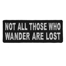 Forever And Always Carries Not All Those Who Wander Are Lost 0 x 0 Patches