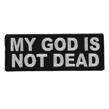 Forever And Always Carries My God is Not Dead 4 x 1.5 Patches