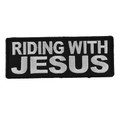 Forever And Always Carries Riding With Jesus 4 x 1.5 Patches