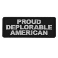 Forever And Always Carries Proud Deplorable American 4 x 1.5 Patches