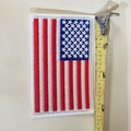 US American Flag with white border