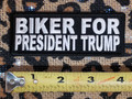 Biker for President Trump