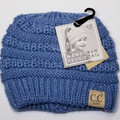 Kids Knit Ponytail Beanie

- One size fits most kids
- 100% Acrylic