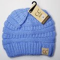 Kids Solid Knit Beanie

- One size fits most Kids
- 100% Acrylic