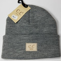 Classic Rib Kids Beanie With C.C Suede Patch

- One Size Fits Most
- 100% Acrylic