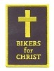 Forever And Always Carries Bikers For Christ Patch 4" X 2" 2 x 4 Patches