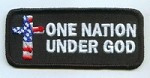 Forever And Always Carries One Nation Under God Patch 0 x 0 Patches