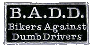 Forever And Always Carries B.A.D.D. 4 x 2 Patches