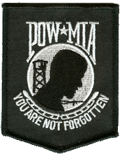 Forever And Always Carries POW MIA Shield 0 x 0 Patches