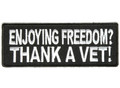 Forever And Always Carries Enjoying Freedom Thank a Vet 4 x 1.5 Patches