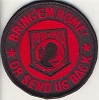 Forever And Always Carries Bring'em Home Or Send Us Back POW Patch With Red Lettering 0 x 0 Patches