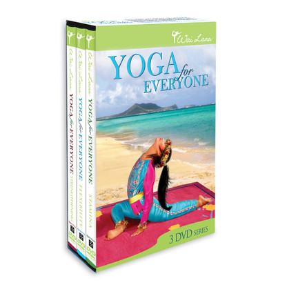 DVDs de “Yoga para Todos”, en Paquete Triple,