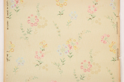 930s Vintage Wallpaper Spring Floral