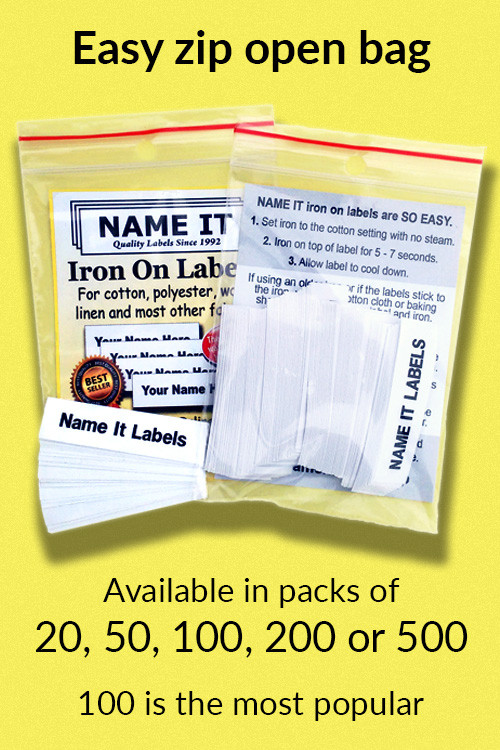Best sew on name labels