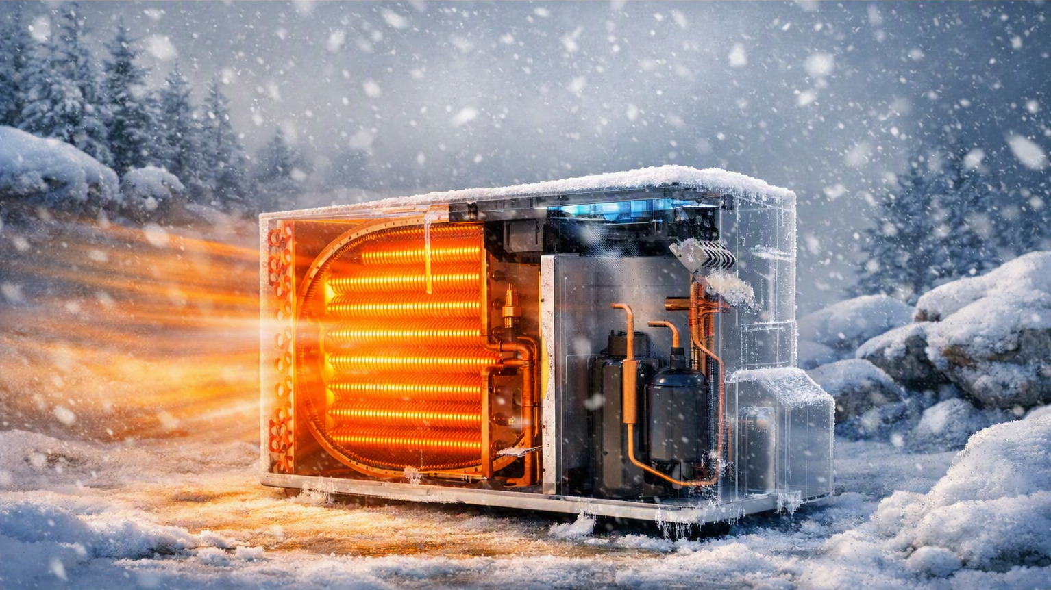 -25&deg;C Low Temperature Heating Compressor