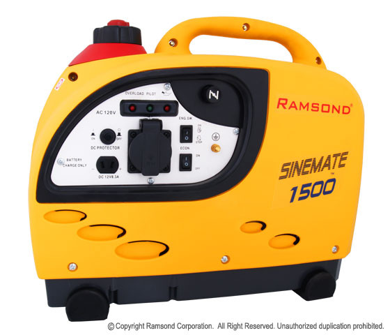 RAMSOND SINEMATE 1500 PORTABLE PURE WAVE INVERTER GENERATOR Ramsond Corporation