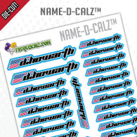 Name Decal Accent Packz