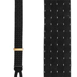 Pindot Formal Suspenders - Formal Silk Pindot Braces by Trafalgar