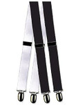 Formal Mylar Clip Tuxedo Suspenders
