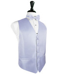 Periwinkle Herringbone Tuxedo Vest